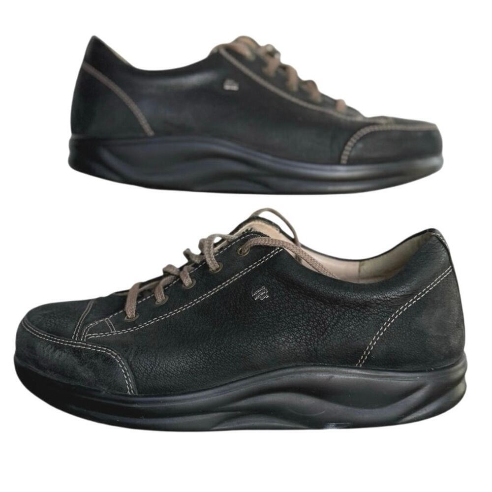 Finn Comfort Women's Ikebukuro Oxford Black UK Size 6.5